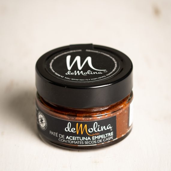 PATE ACEIT EMPELTRE CON TOMATES SECOS DE CASPE M de Molina