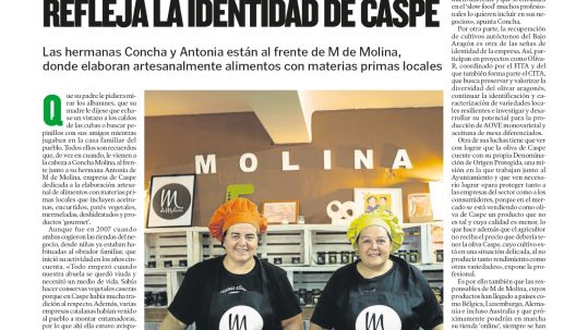 artesanas alimentarias Caspe